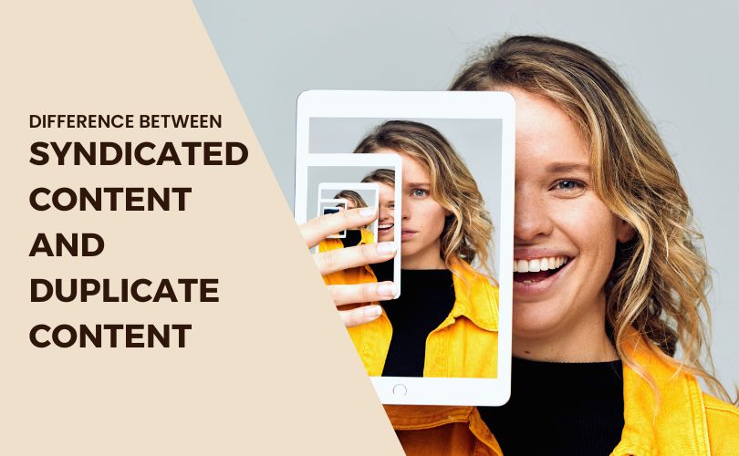 Difference between Syndicated and Duplicate Content Banner