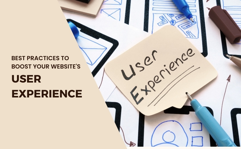 tips to boost website user experience banner