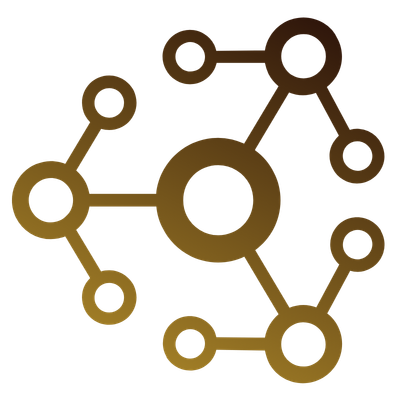 dots connecting to one another